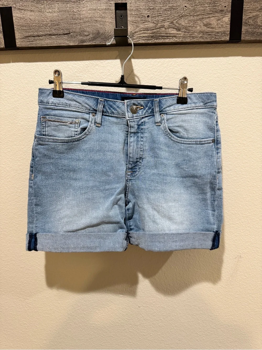 Nautica Jeans Denim Cuffed Shorts
